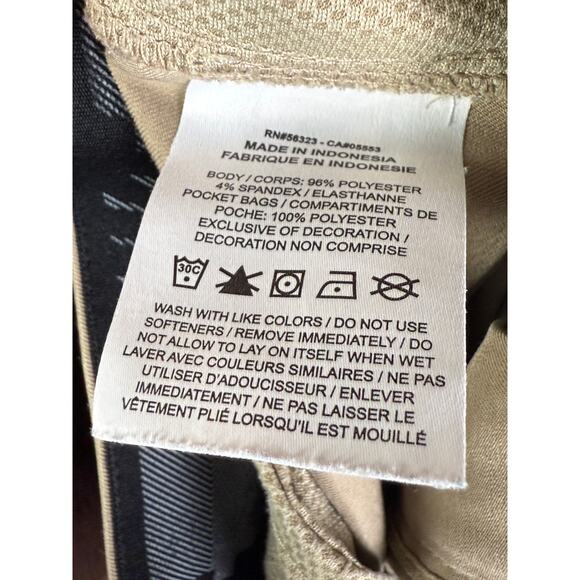 Nike‎ Golf Flex Performance Standard Fit Pants Beige Tan AJ5489-247 Mens 38x32 - Picture 8 of 10